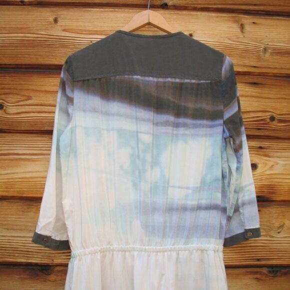 Diane Von Furstenberg Marielle Silk Watercolor Dress - Picture 7 of 10